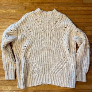 Medium Loft chunky knit sweater - Cream